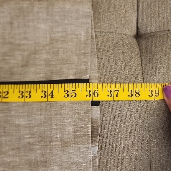 10P Ann Taylor geometric print linen blend sheath dress multi-color gray+black - Picture 13 of 13